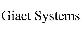 GIACT SYSTEMS