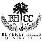 BHCC EST. 1926 BEVERLY HILLS COUNTRY CLUB