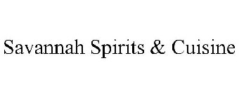 SAVANNAH SPIRITS & CUISINE