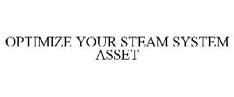 OPTIMIZE YOUR STEAM SYSTEM ASSET
