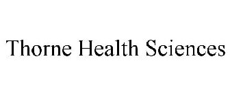 THORNE HEALTH SCIENCES