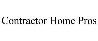CONTRACTOR HOME PROS