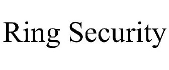 RING SECURITY