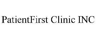 PATIENTFIRST CLINIC INC