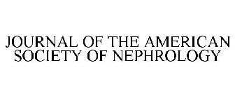 JOURNAL OF THE AMERICAN SOCIETY OF NEPHROLOGY