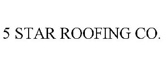 5 STAR ROOFING CO.