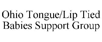 OHIO TONGUE/LIP TIED BABIES SUPPORT GROUP
