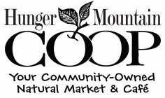 HUNGER MOUNTAIN COOP YOUR COMMUNITY-OWNED NATURAL MARKET & CAFE