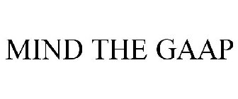 MIND THE GAAP