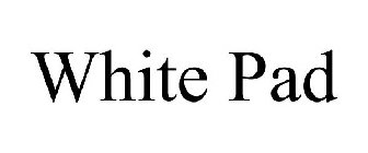 WHITE PAD