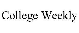 COLLEGE WEEKLY