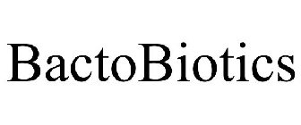 BACTOBIOTICS