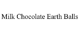 MILK CHOCOLATE EARTH BALLS