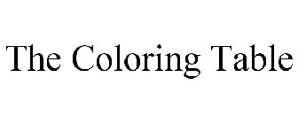 THE COLORING TABLE