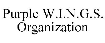 PURPLE W.I.N.G.S. ORGANIZATION