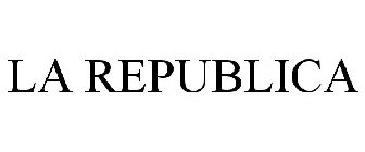 LA REPUBLICA