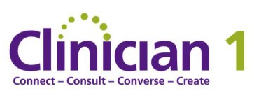 CLINICIAN 1 CONNECT - CONSULT - CONVERSE - CREATE