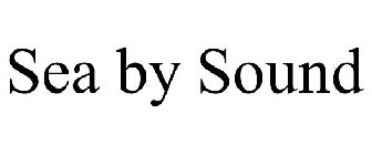SEA BY SOUND
