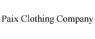 PAIX CLOTHING COMPANY