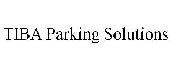 TIBA PARKING SOLUTIONS