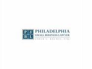 PSBL PHILADELPHIA SMALL BUSINESS LAWYERSARAH E. HOLMES, ESQ.