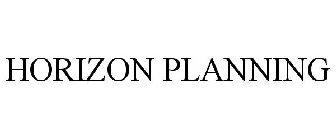 HORIZON PLANNING