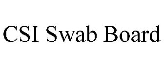 CSI SWAB BOARD