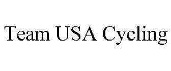 TEAM USA CYCLING