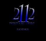 2112 TWENTY-ONE TWELVE VODKA