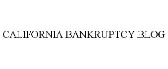 CALIFORNIA BANKRUPTCY BLOG