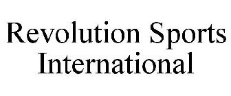 REVOLUTION SPORTS INTERNATIONAL