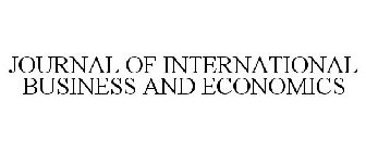 JOURNAL OF INTERNATIONAL BUSINESS AND ECONOMICS