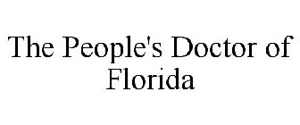 THE PEOPLE'S DOCTOR OF FLORIDA