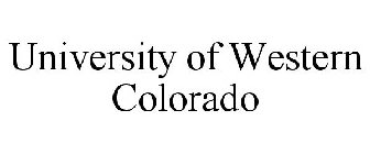 UNIVERSITY OF WESTERN COLORADO