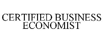 CERTIFIED BUSINESS ECONOMIST