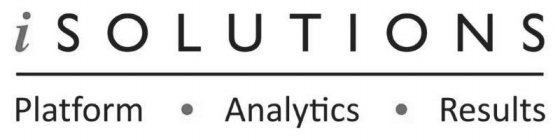 ISOLUTIONS PLATFORM · ANALYTICS · RESULTS