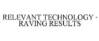 RELEVANT TECHNOLOGY · RAVING RESULTS