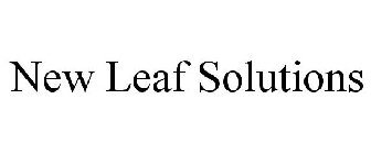 NEW LEAF SOLUTIONS
