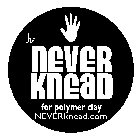 THE NEVER KNEAD FOR POLYMER CLAY NEVERKNEAD.COM