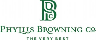 PHILLIS BROWNING CO. THE VERY BEST