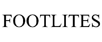 FOOTLITES