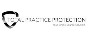 TOTAL PRACTICE PROTECTION YOUR SINGLE SOURCE SOLUTION.
