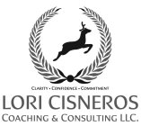 LORI CISNEROS COACHING & CONSULTING LLC. CLARITY · CONFIDENCE · COMMITMENT