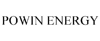 POWIN ENERGY