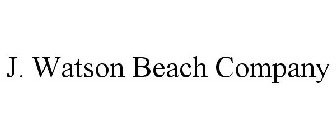 J. WATSON BEACH COMPANY