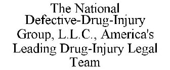 THE NATIONAL DEFECTIVE-DRUG-INJURY GROUP, L.L.C., AMERICA'S LEADING DRUG-INJURY LEGAL TEAM