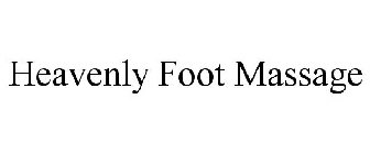 HEAVENLY FOOT MASSAGE