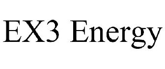EX3 ENERGY