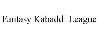 FANTASY KABADDI LEAGUE