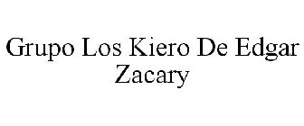 GRUPO LOS KIERO DE EDGAR ZACARY